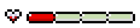 [bcb934] Health Bar Low