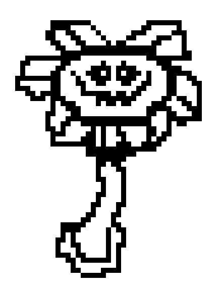 [9664c4] angry Flowey
