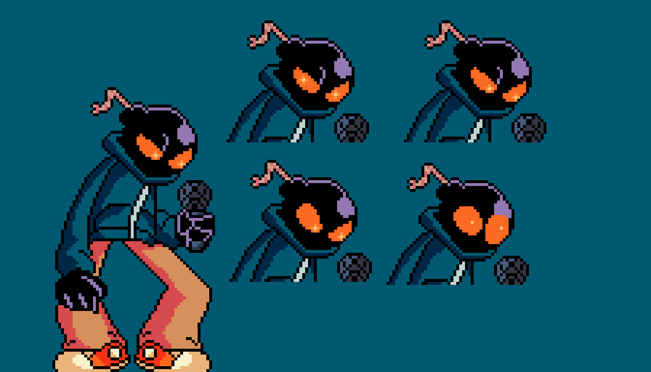 sprite sheet.-CLEETUS