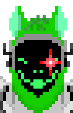 [fc0f7e] *A red aura emits from wobots body*