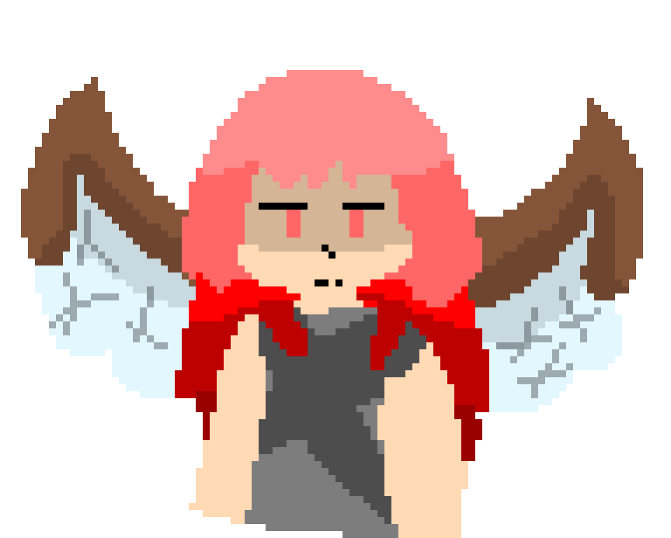 [a2471d] *walking around pam, stretching her wings* "God, there`s nothing to do around here anymore..."