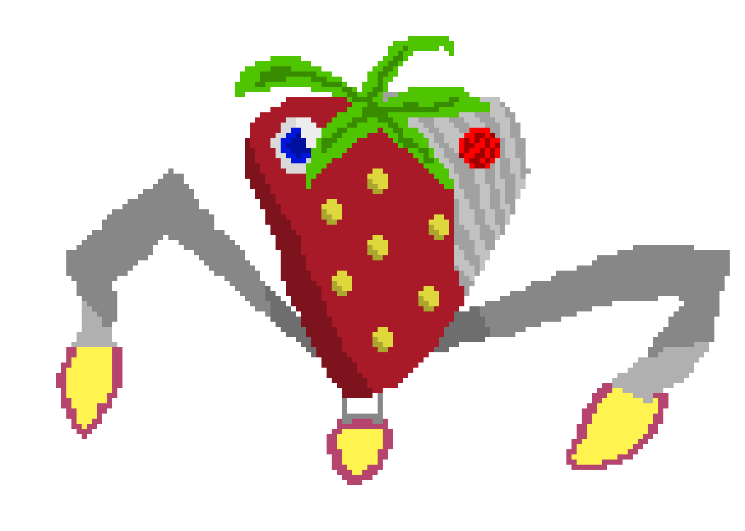 [9664c4] Cyborg Strawberry Sprite