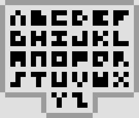 [9664c4] 3x3_Alphabet