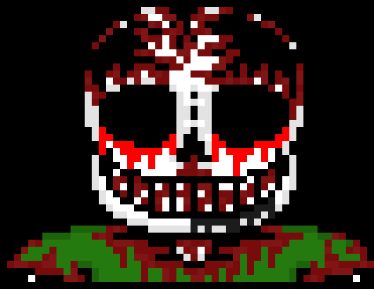 [0fe767] God damn it Multiverse i need to eat it otherwise ill go insane *tps another one* damn what to this ones colour? Eh probably a old cartoon characters head *Starts chomping on it as the black goo slowly goes away*