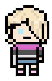 [cdd5e1] danganronpa pixel sprite base