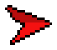 [3eb84d] Red Target Arrow