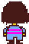 [0cb847] Frisk Sprite Sheet (No walking sprites)