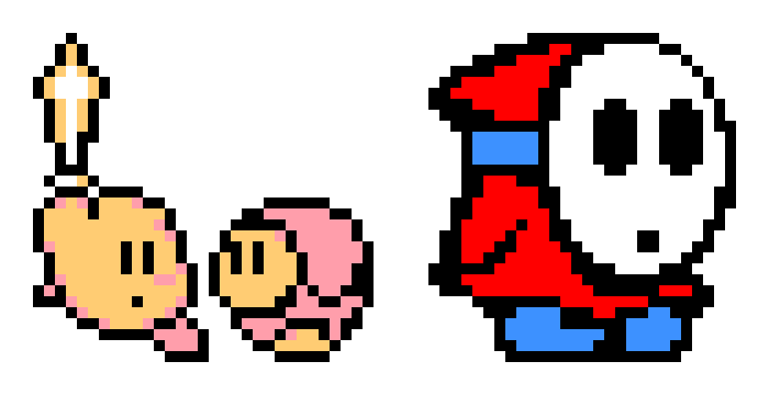 [9664c4] Kirby & Shy Guy