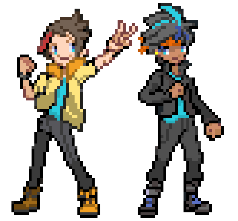 [73d80a] Justin and Blane
