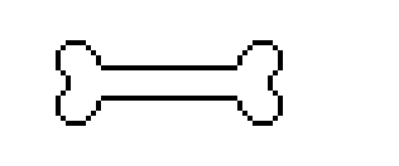 Undertale Bone Attack sprite
