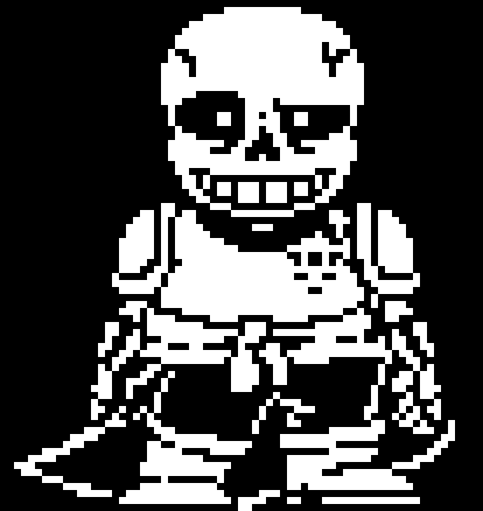 [55e4e5] -looks at Ez- Are you having trouble? -Distrust!Sans