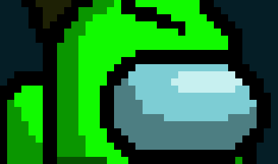 [1d49ac] last chance everyone say ye if you want your fav icon or pixel art to becaome an among us crewmate type ye with the pic- among jus