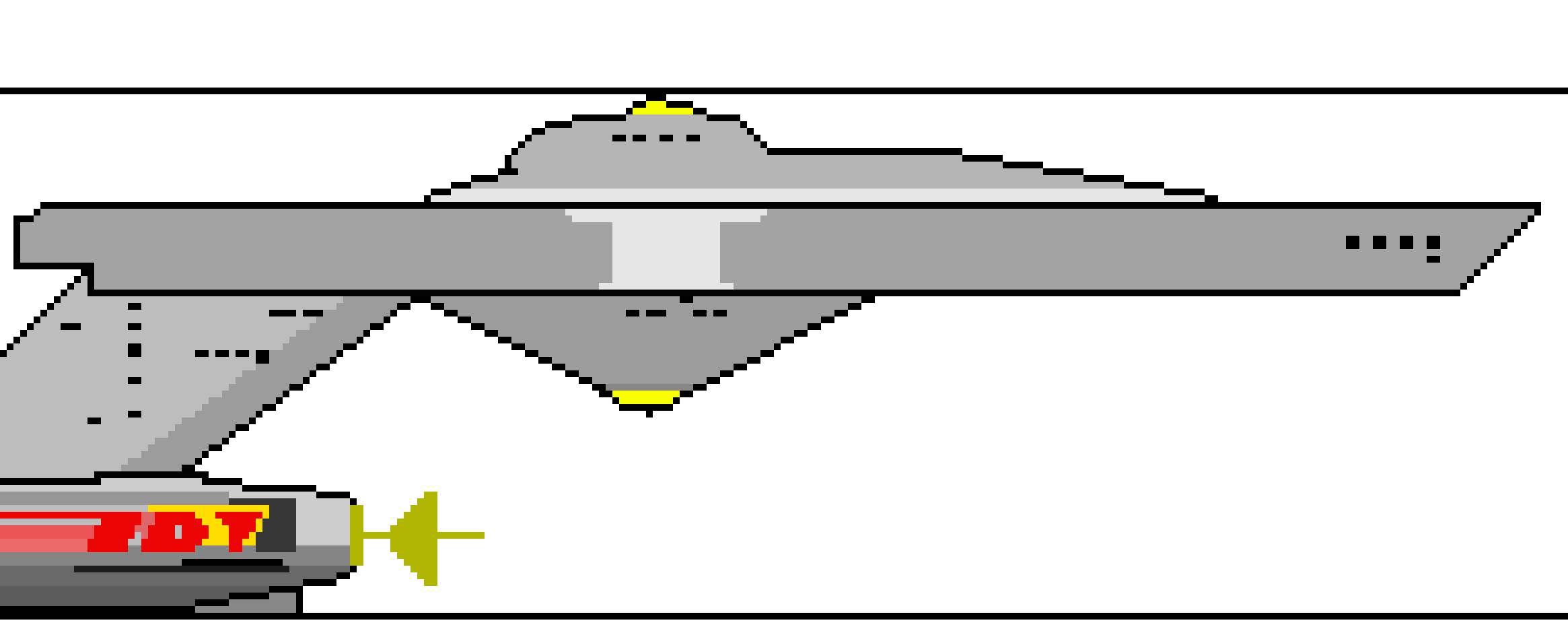 [9664c4] front part os the USS Enterprise