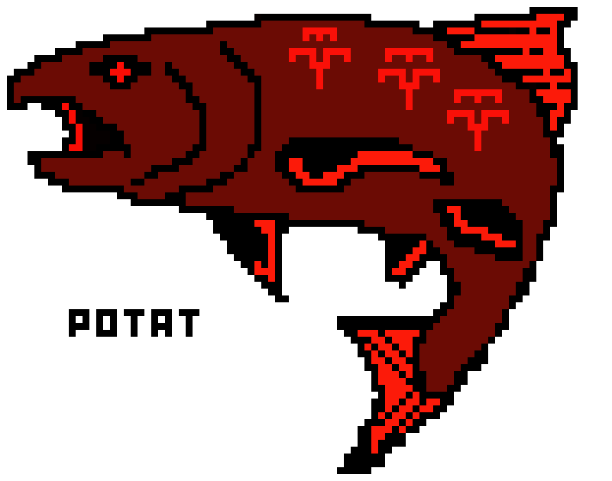 Marked trout