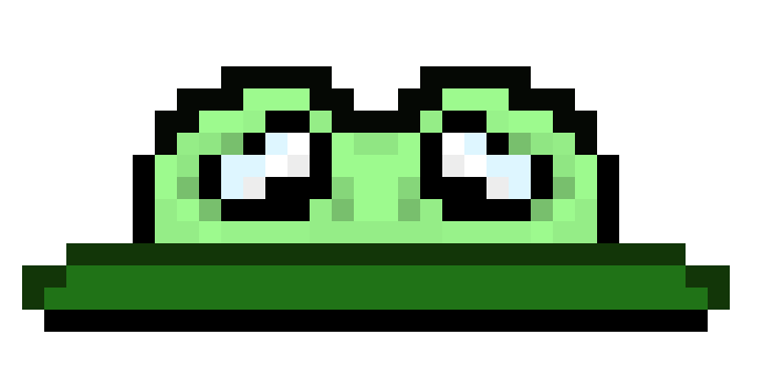 [ca62b6] shy frog lillypad
