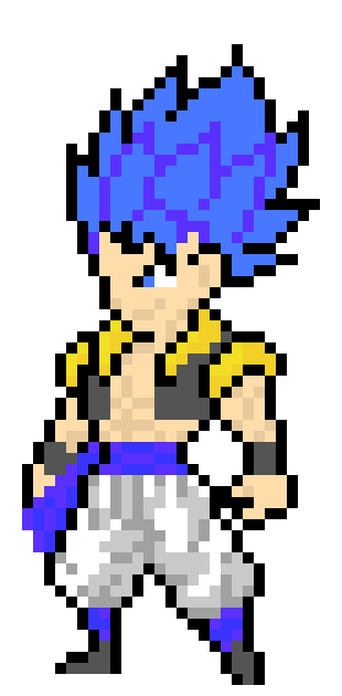 [a662d6] Super Saiyan God Super Saiyan (Super Saiyan Blue) Gogeta