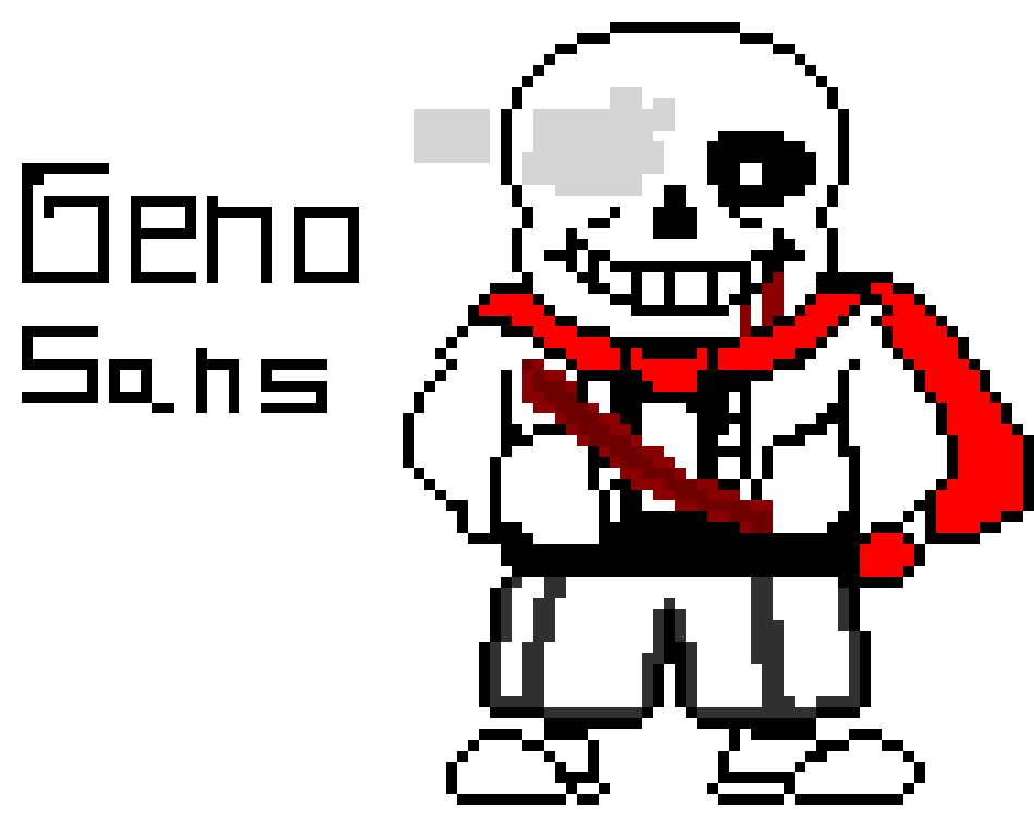 [9664c4] Geno!Sans Sprite (edited)