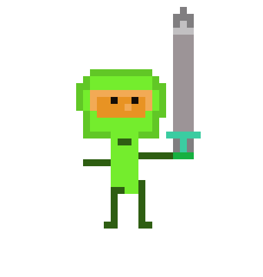 [6c0cf2] Pixelated character