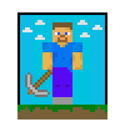 [9664c4] Steve Minecraft