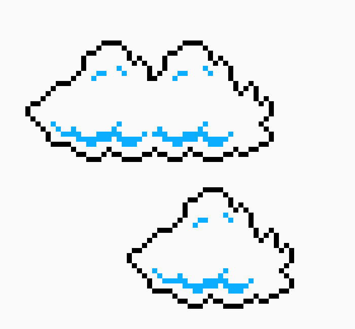[9664c4] Super Mario Bros Cloud Sprites