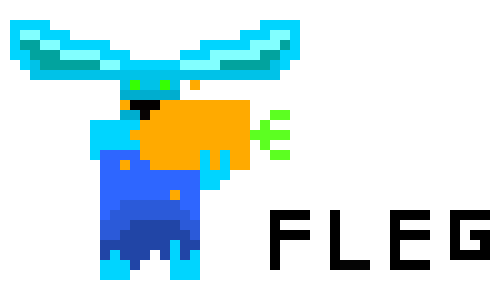 [9ee7f3] F L E G eating a carrot