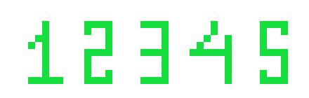 [bbc6eb] Green_numbers