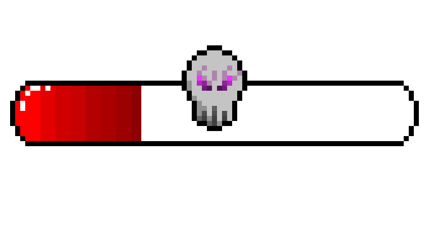 [e43c58] Boss Health Bar (low)