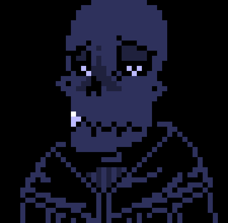[0eb831] -teleports to fellswap papyrus- Who summoms thy depressed one? [Dawn]