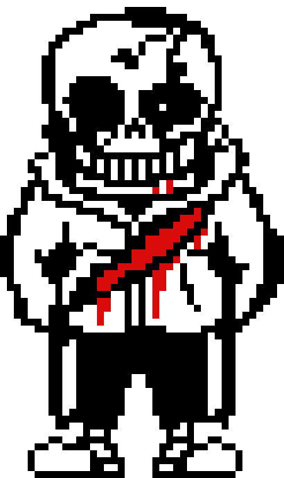 [9664c4] Hard mode Sans Battle Sprite