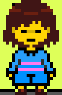 undertale 2 revamped Frisk sprite edit
