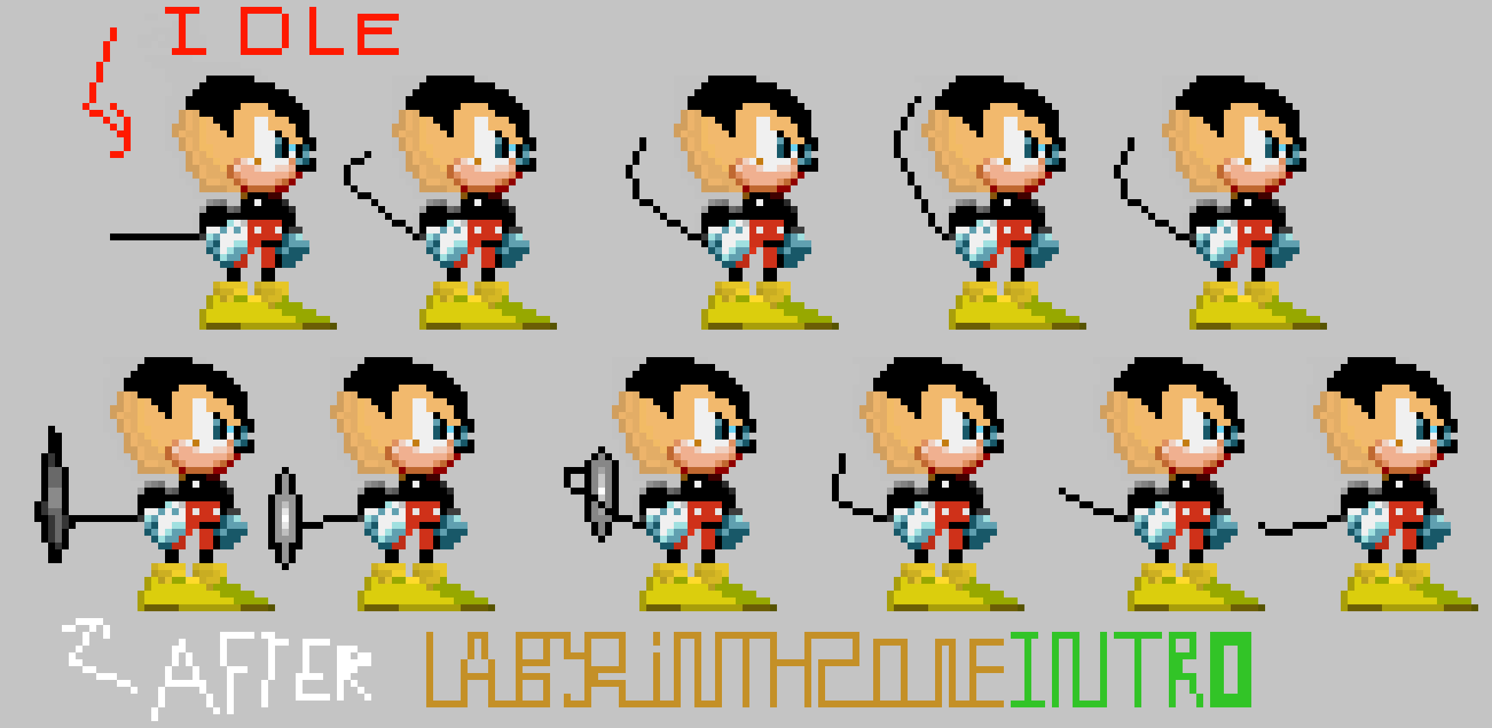 [9664c4] Mickey Mouse Sonic Mania'd Sprites updated