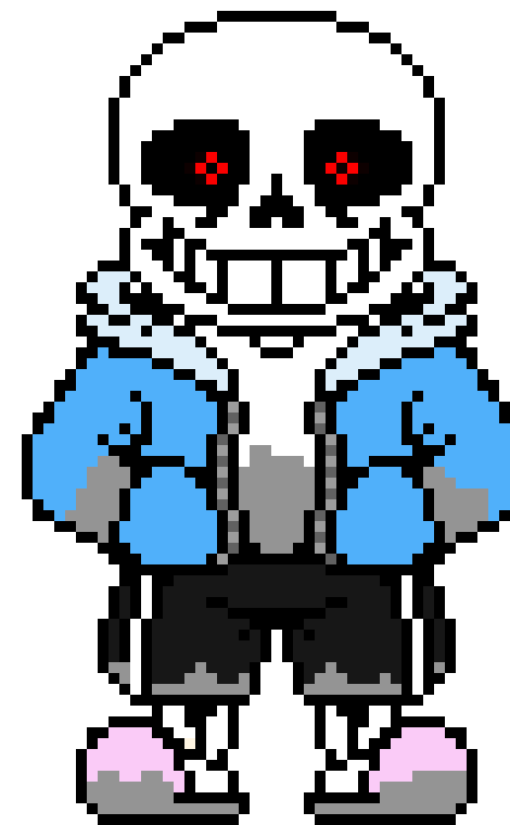 weak dust sans (ruin-snowdin)
