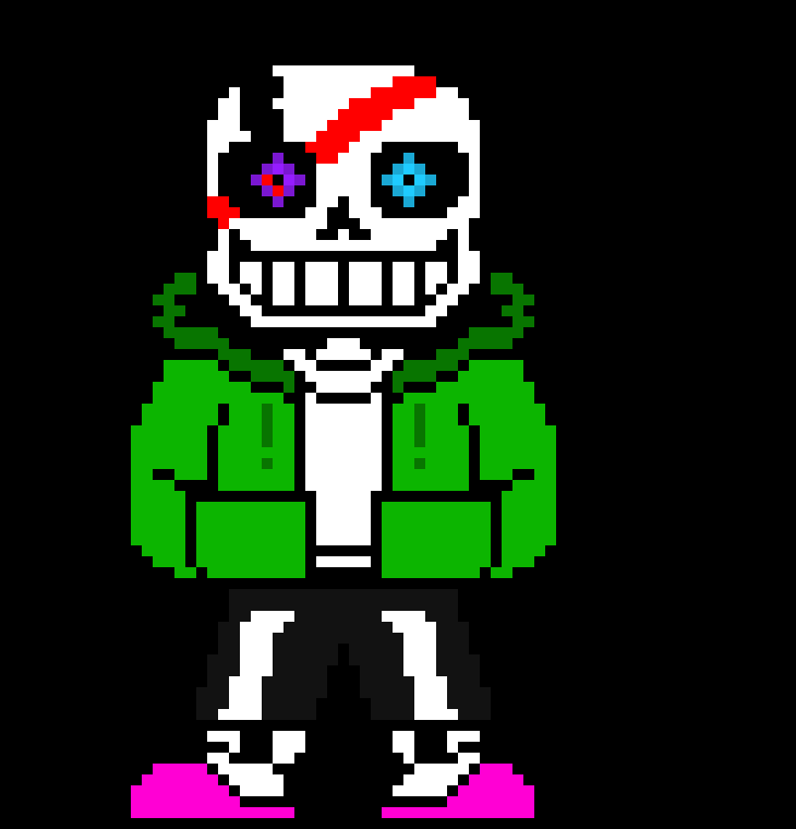 in phase 3 of final shot duo dusttale sans replaces me