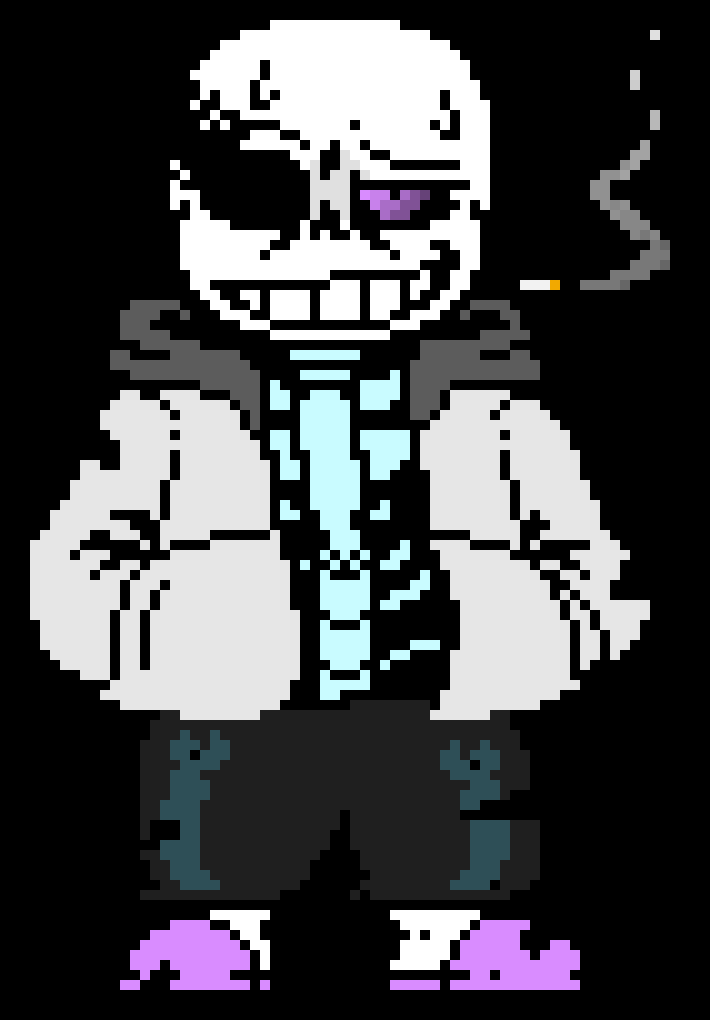 [96c78c] *Looks to Infected* I know I dont like working with sanses like you... but these other sanses are pissing me off, wanna kill them?