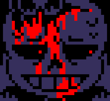 [7ce906] *(Demented just sits on the couch, in KC's house.) -HorrorTale Sans