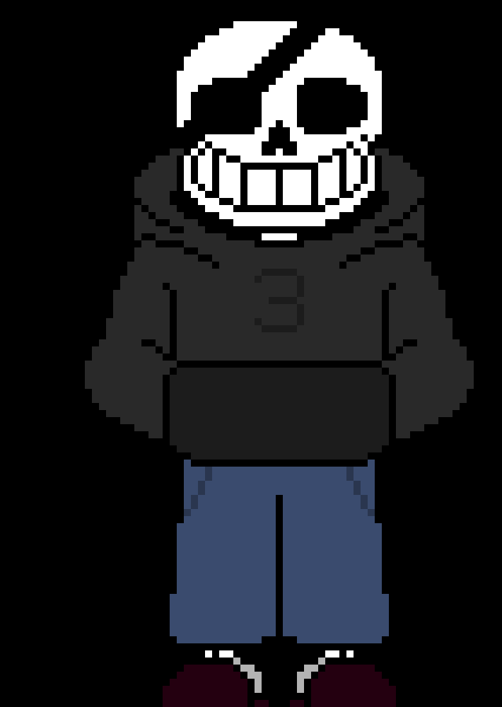 [d959ff] *teleports away to grab his sword that is infront of papyrus*