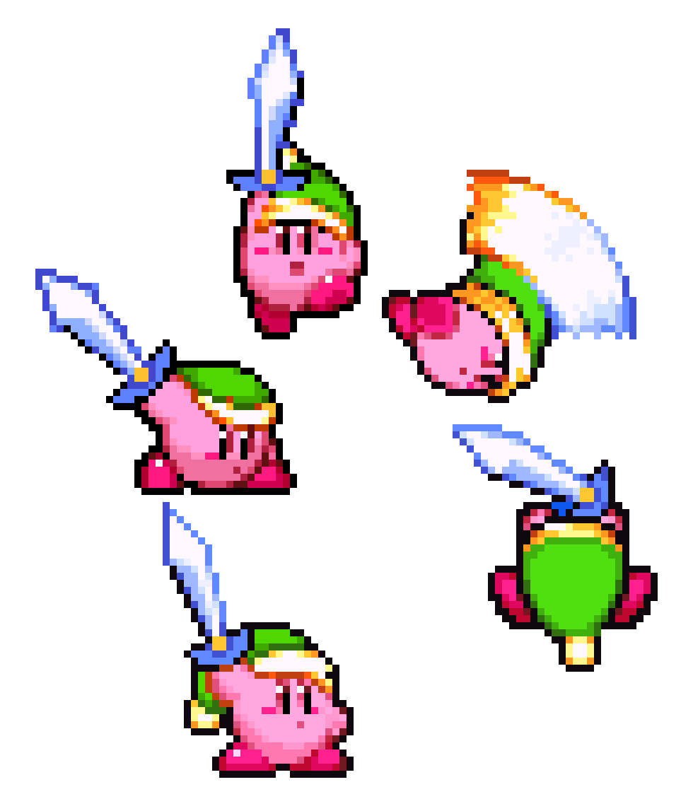 [9664c4] SWORD KIRBY Pixels