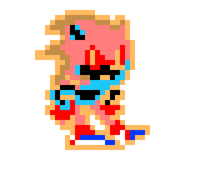 [701a43] inverted color 8-bit sonic sprite