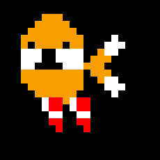 (did i forget to tell you i love knives irl...)-tails the two tailed furry egg dog