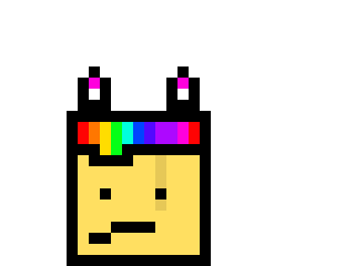[401102] *notices chara and squels*EEEEP!!!-smol rainbow