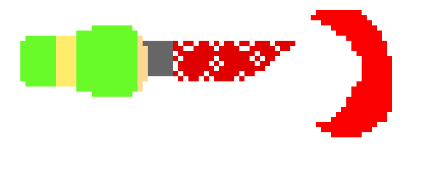 sends 5 slash projectiles at frisk *