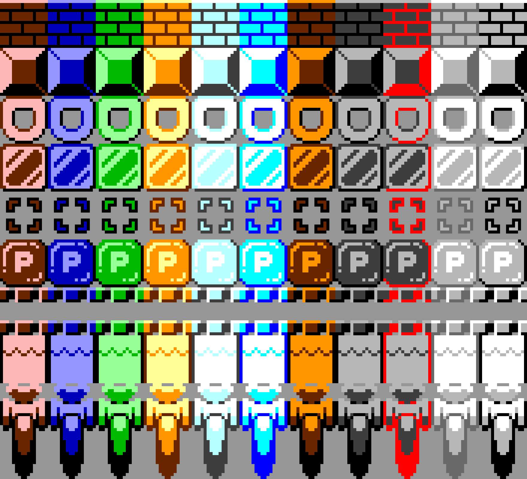 What If The Blocks Had Alternate Colors?