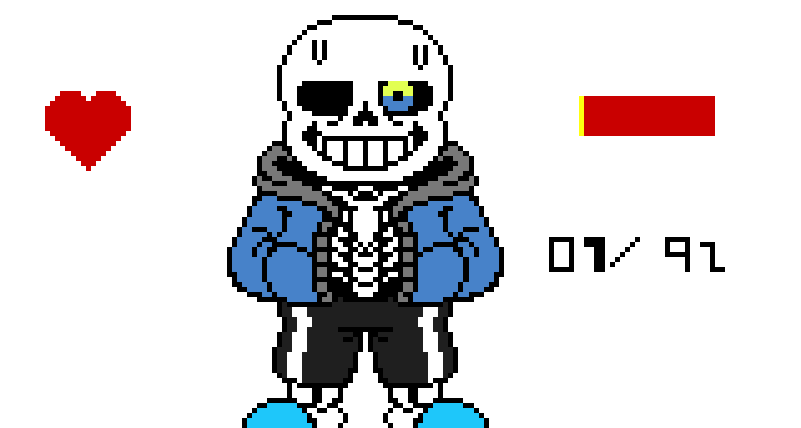 Undertale Sans fight