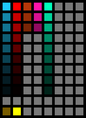 [703b98] music disk color palate