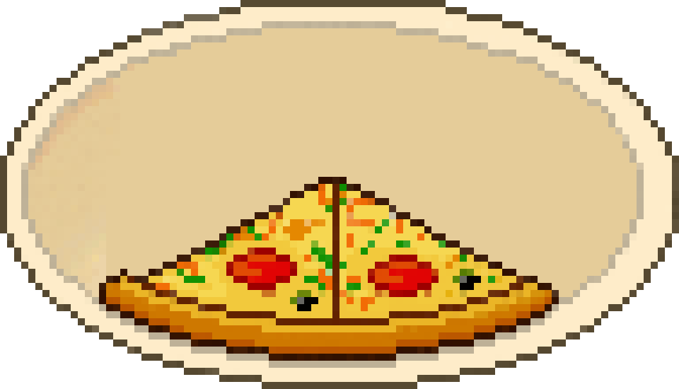 [395814] Plate w/pizza
