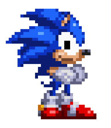 [63cde6] Mod-X Classic Sprite but sonic