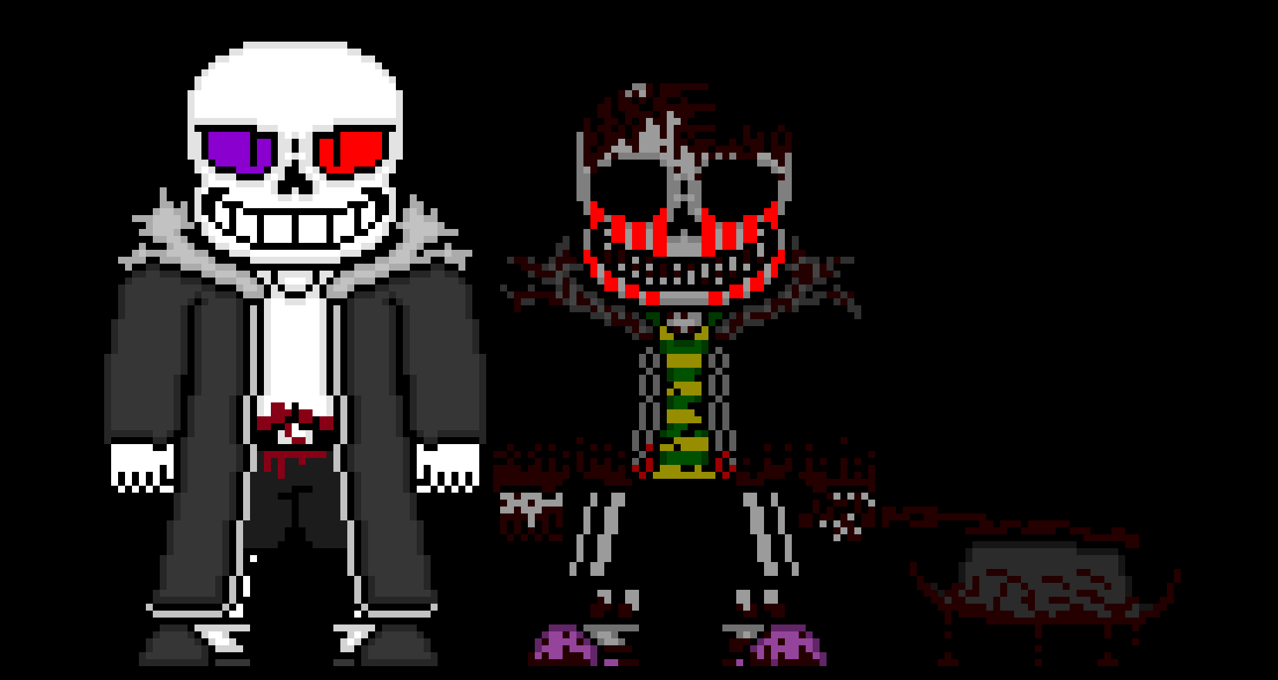 [e8cb42] Delete: *shakes a lil* ugh damn yo- *a ghostly Terror appears* heh its almost time *blasts the big blaster multiplte times*