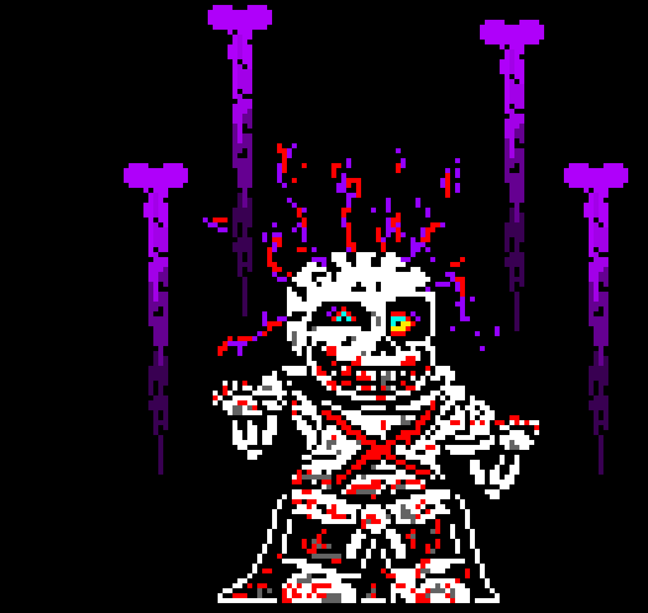 what do you think of my insanity swap dusttrust sans phase 2 ctw?-Deku