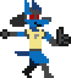 [9664c4] lucario thumbs up