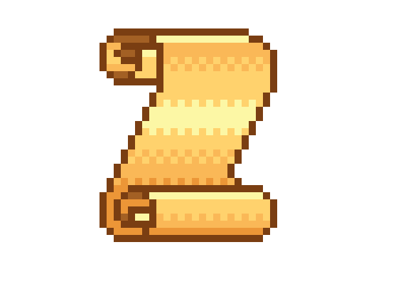 [9664c4] Open Parchment Scroll